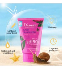 Disaar Snail Sunscreen Whitening Sun Cream SPF 50 Sunblock 100ml
